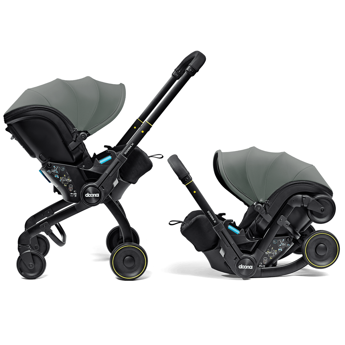 Doona X Car Seat & Stroller - Slate Green