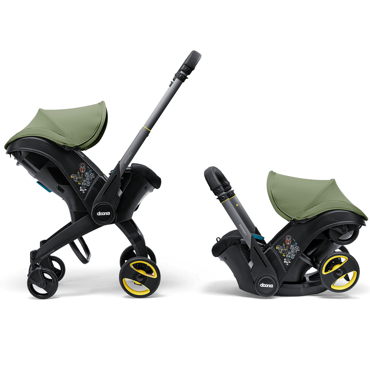 Doona i Car Seat & Stroller - Desert Green