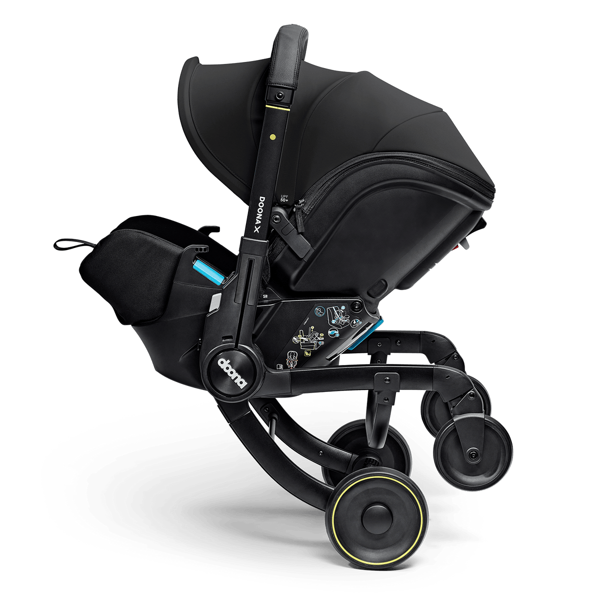 Doona X Car Seat & Stroller - Nitro Black 