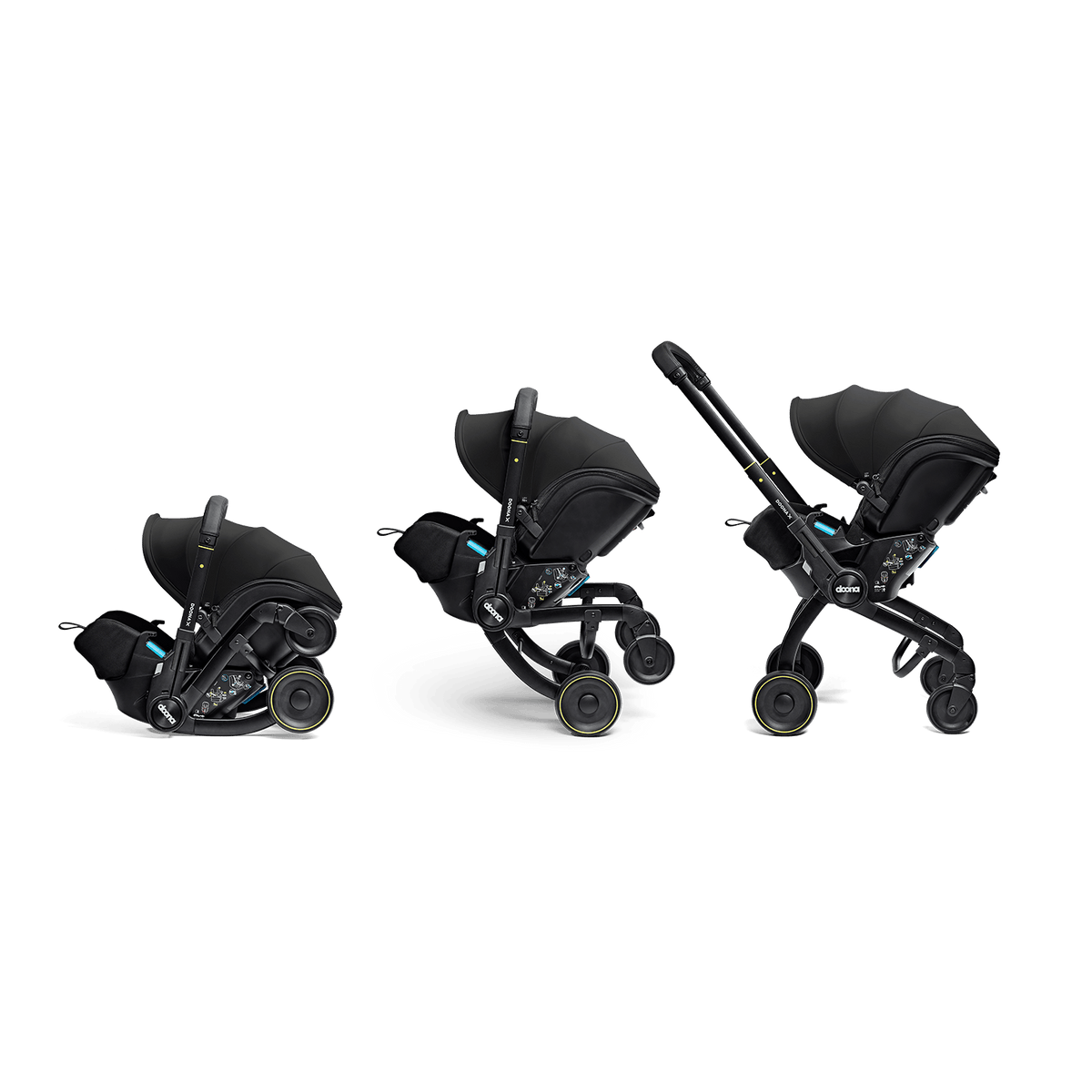 Doona X Car Seat & Stroller - Nitro Black 