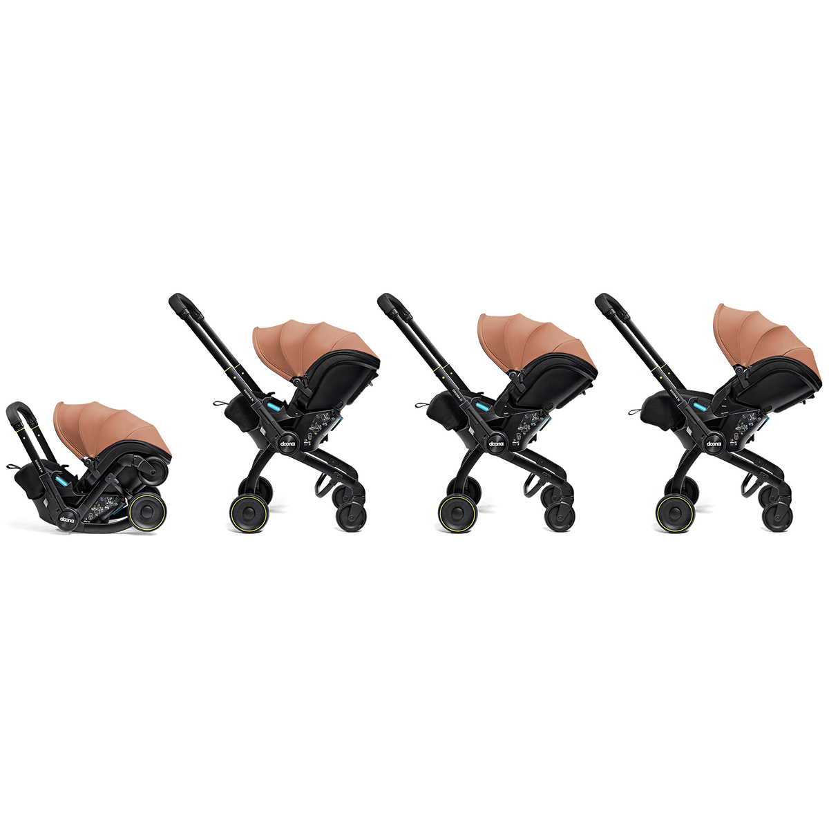 Doona X Car Seat & Stroller - Nitro Black