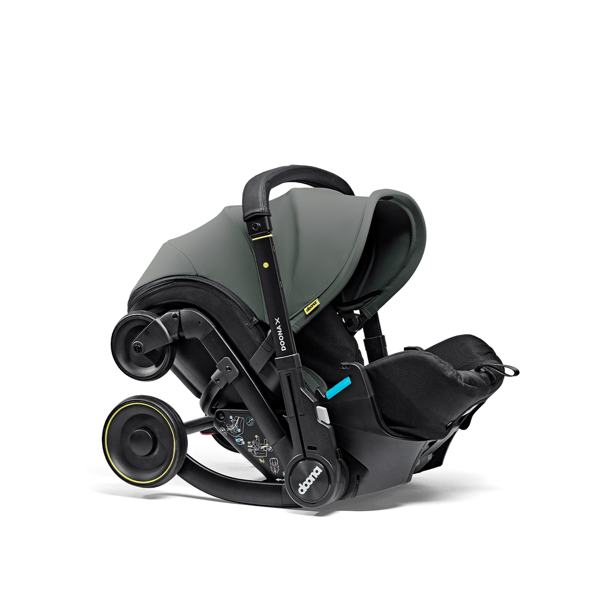 Doona X Car Seat & Stroller - Slate Green
