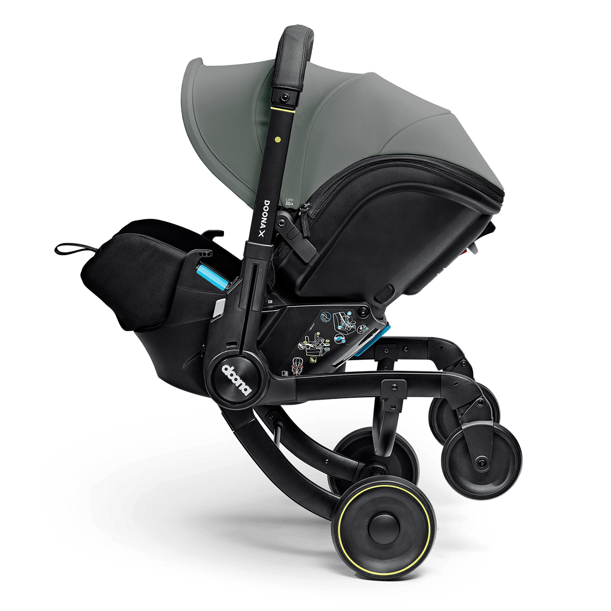 Doona X Car Seat & Stroller - Slate Green