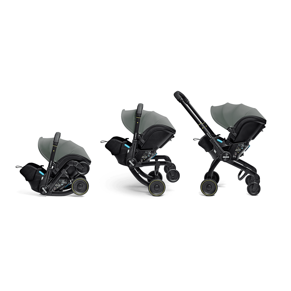 Doona X Car Seat & Stroller - Slate Green
