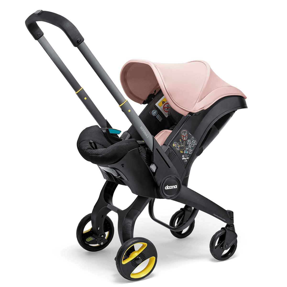 Doona i Car Seat & Stroller - Blush Pink