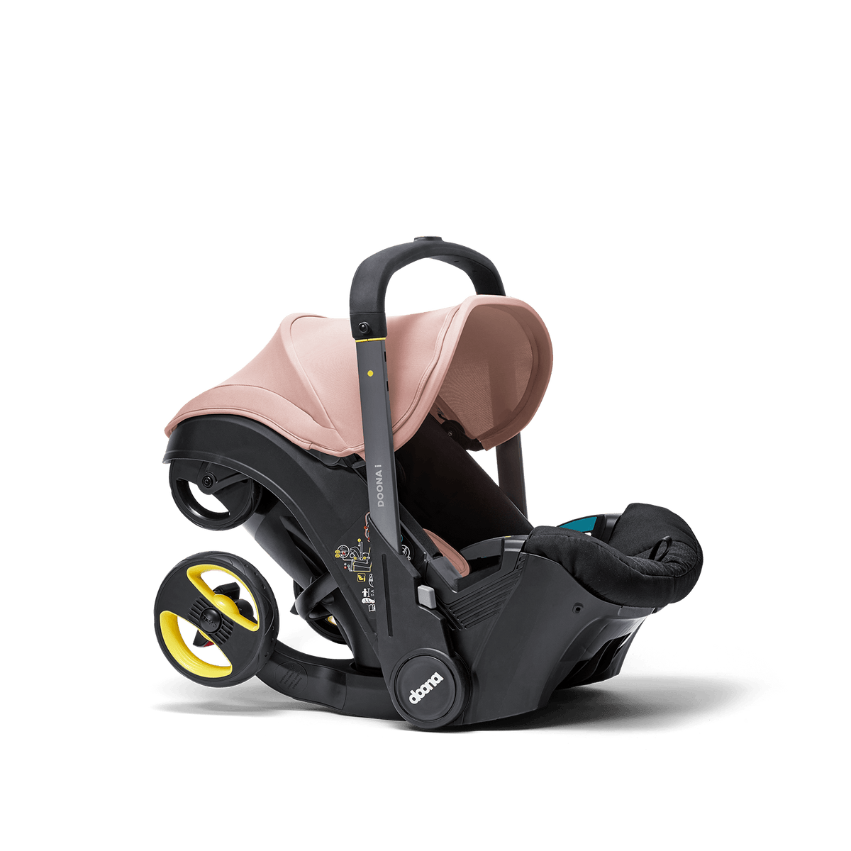 Doona i Car Seat & Stroller - Blush Pink