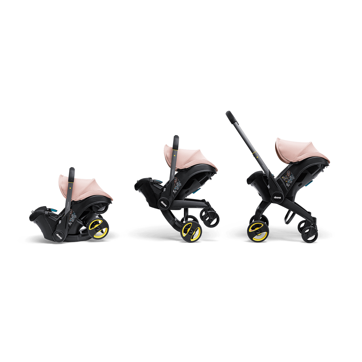 Doona i Car Seat & Stroller - Blush Pink