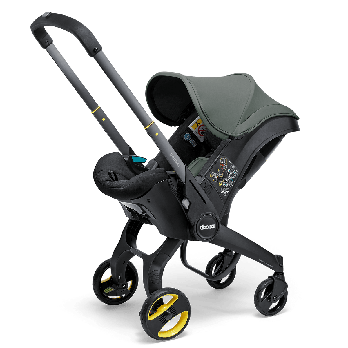 Doona i Car Seat & Stroller - Slate Green