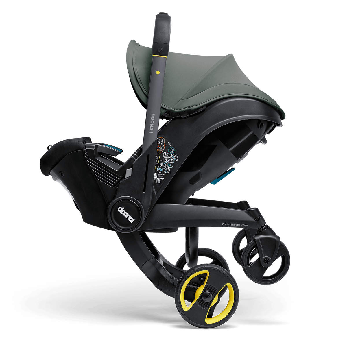 Doona i Car Seat & Stroller - Slate Green