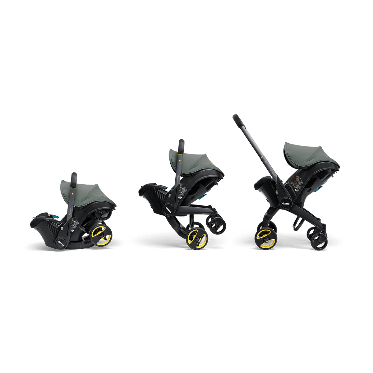 Doona i Car Seat & Stroller - Slate Green