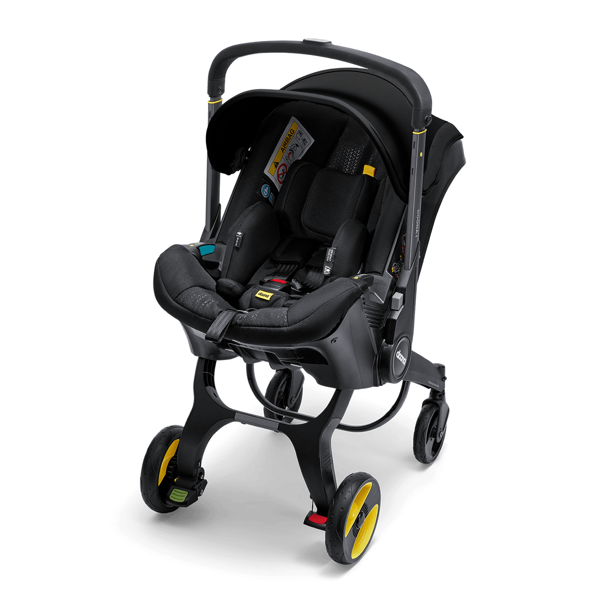 Doona i Canopy & Shoulder Pads - Nitro Black